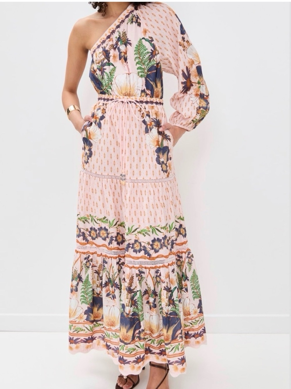 Farm Rio Pink Dream Garden Maxi Dress - Picture 2 of 5